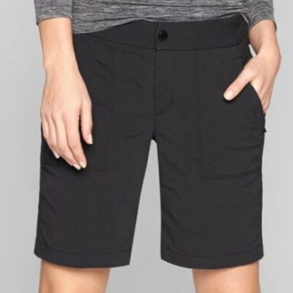 Athleta Shorts Athleta Womens Trekkie Bermuda 2 Shorts In Black